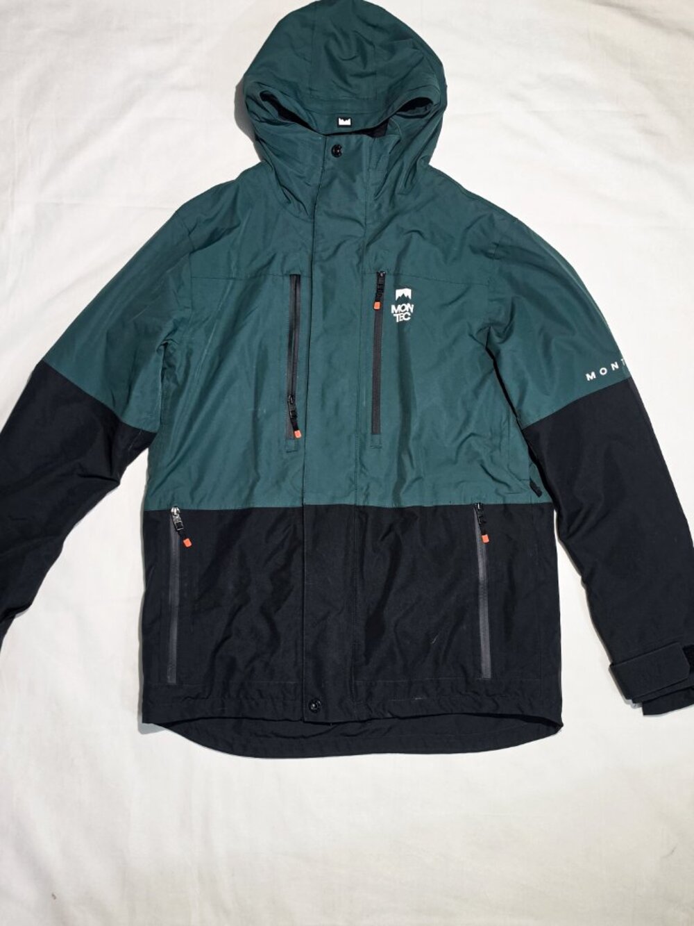 Montec Snowboard Jacket Medium Black/Green